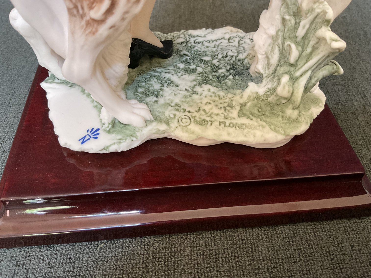 Image for Armani “Florence” Figurine with Afghan Hound by Capodimonte