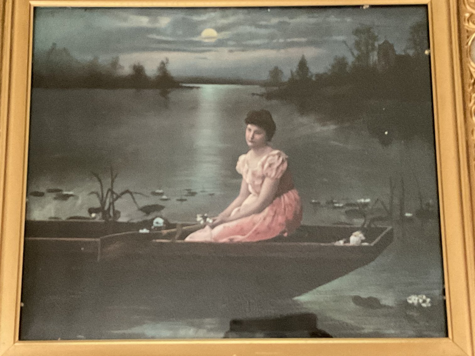 Image for Print in Antique Frame