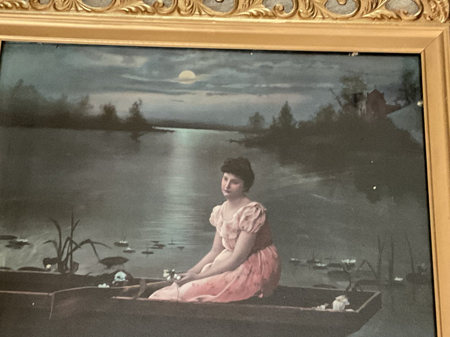 Image for Print in Antique Frame