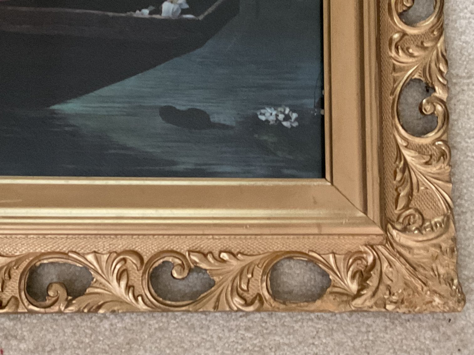 Image for Print in Antique Frame