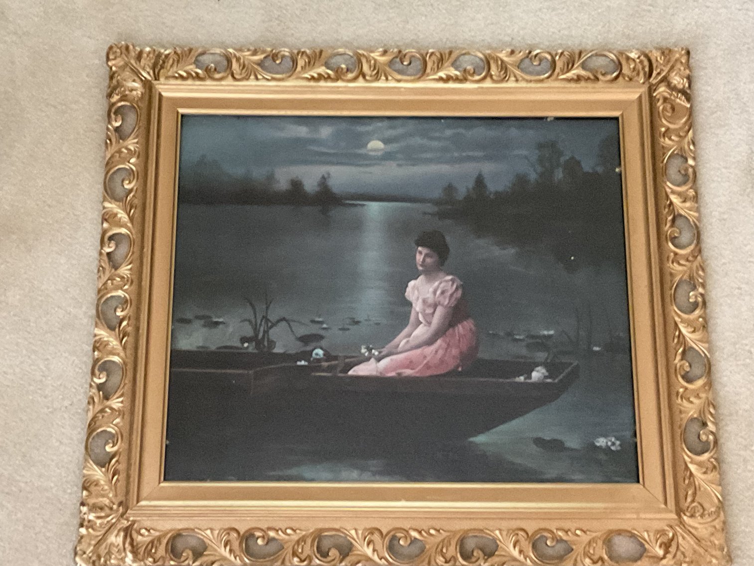 Image for Print in Antique Frame