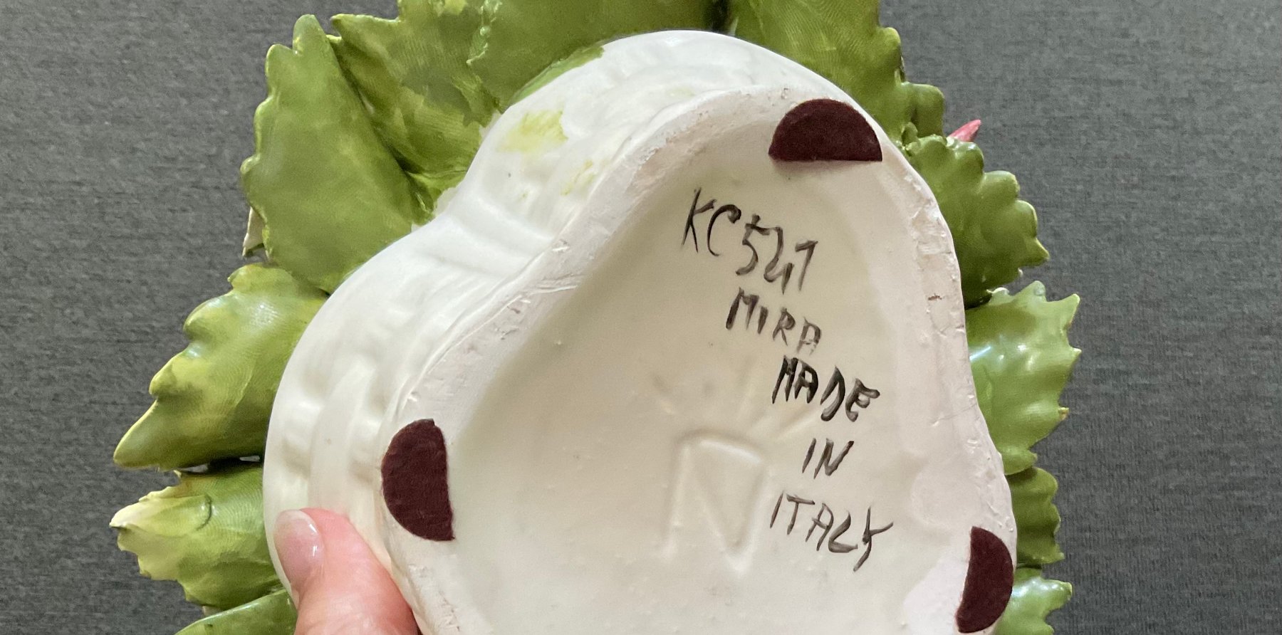 Image for Capodimonte Cyclamen Centerpiece