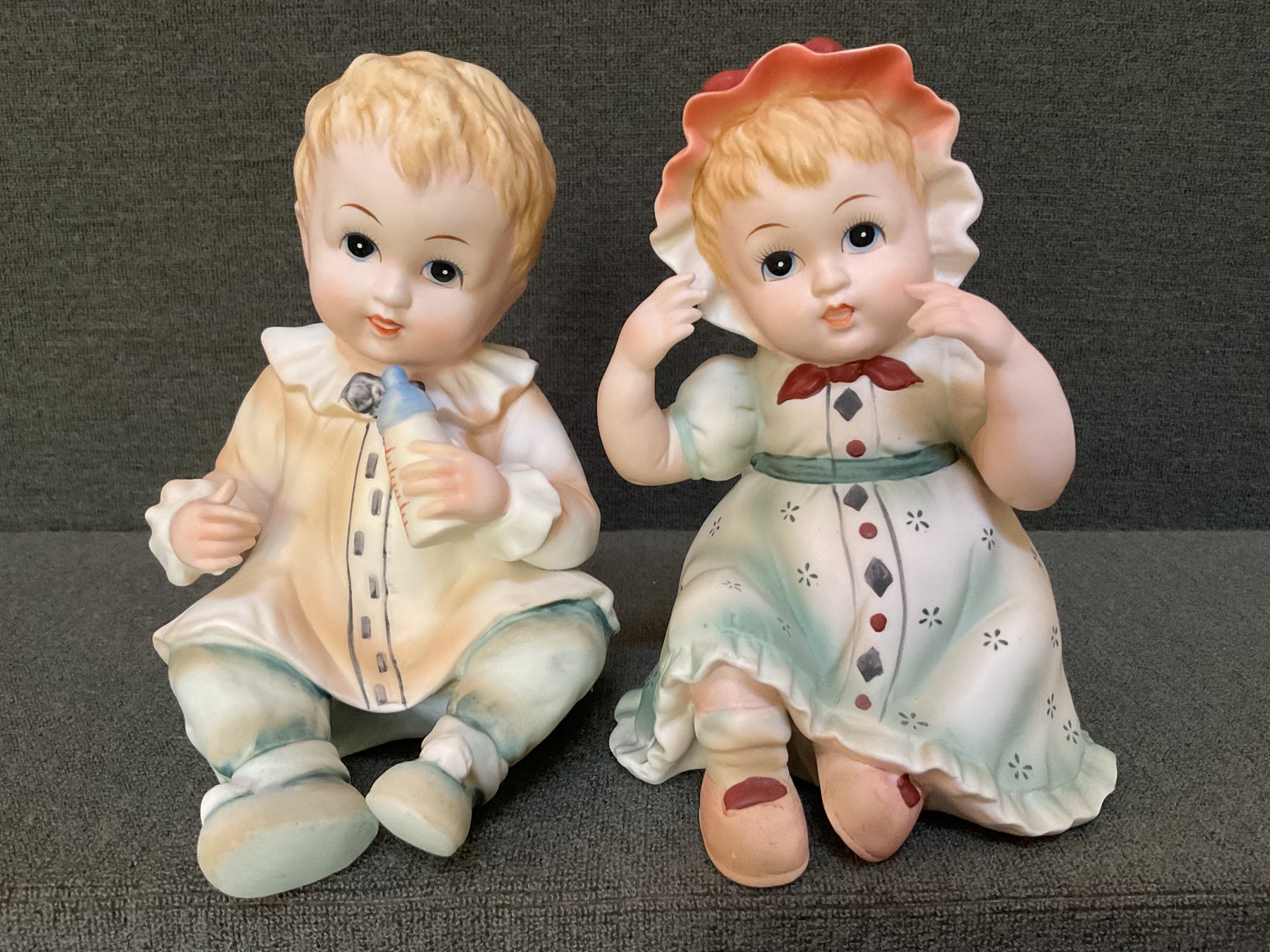 Image for Lefton Bisque Babies