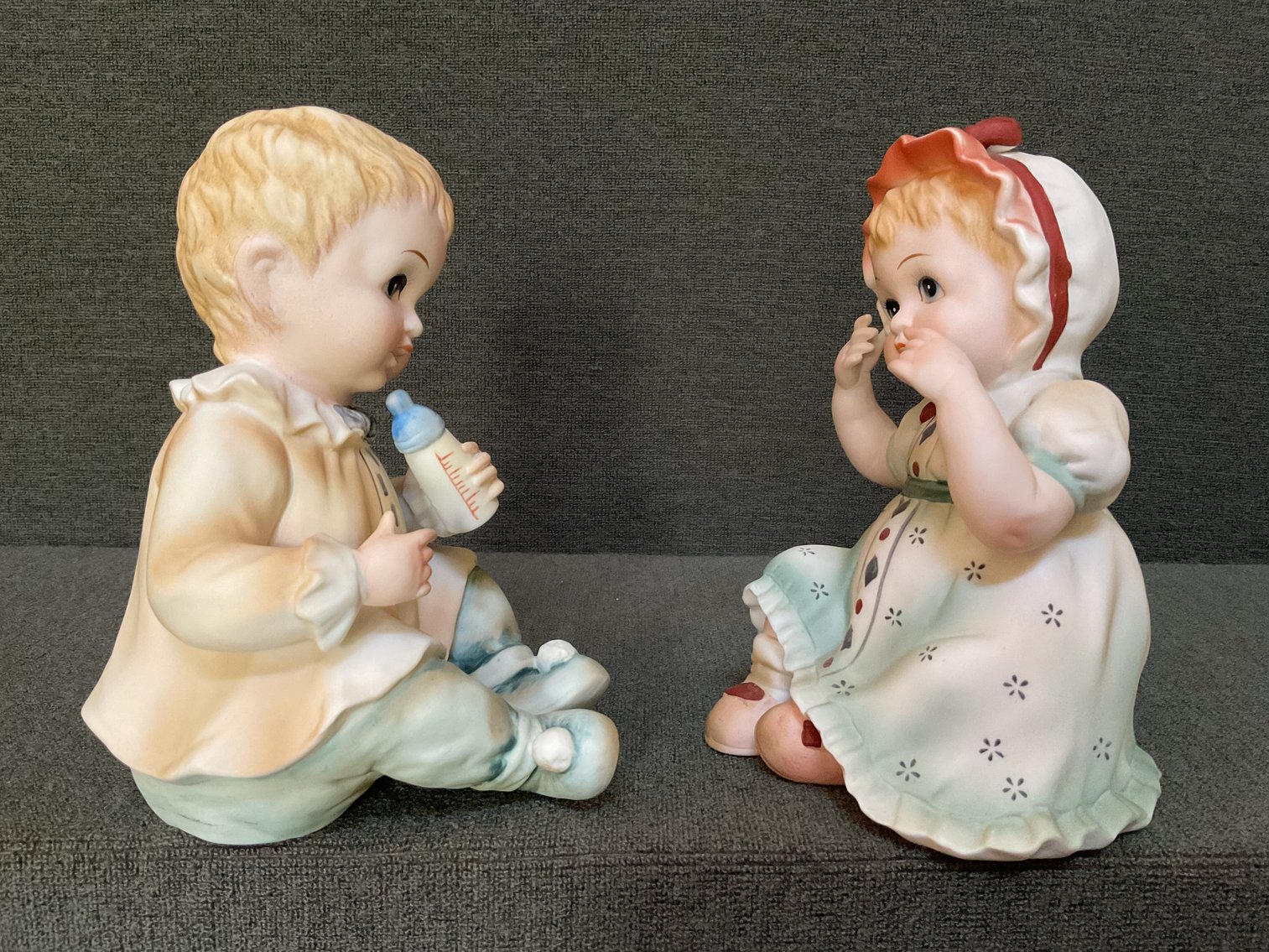 Image for Lefton Bisque Babies