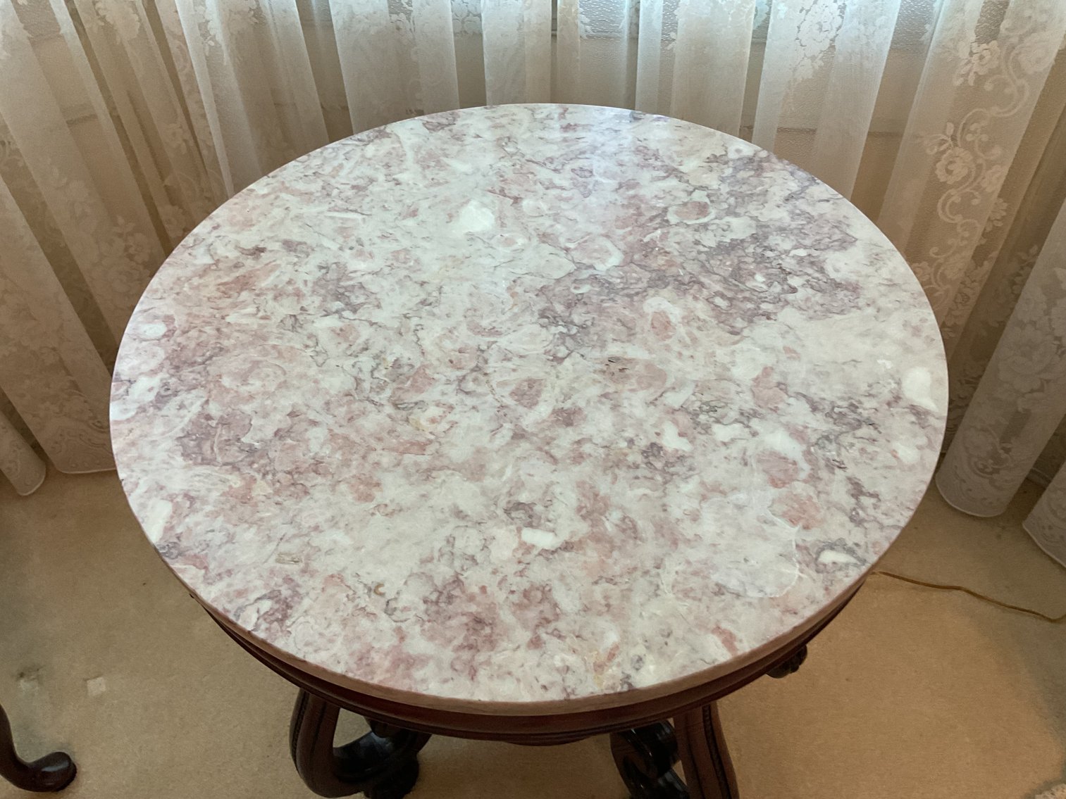 Image for Mahogany and Marble Table