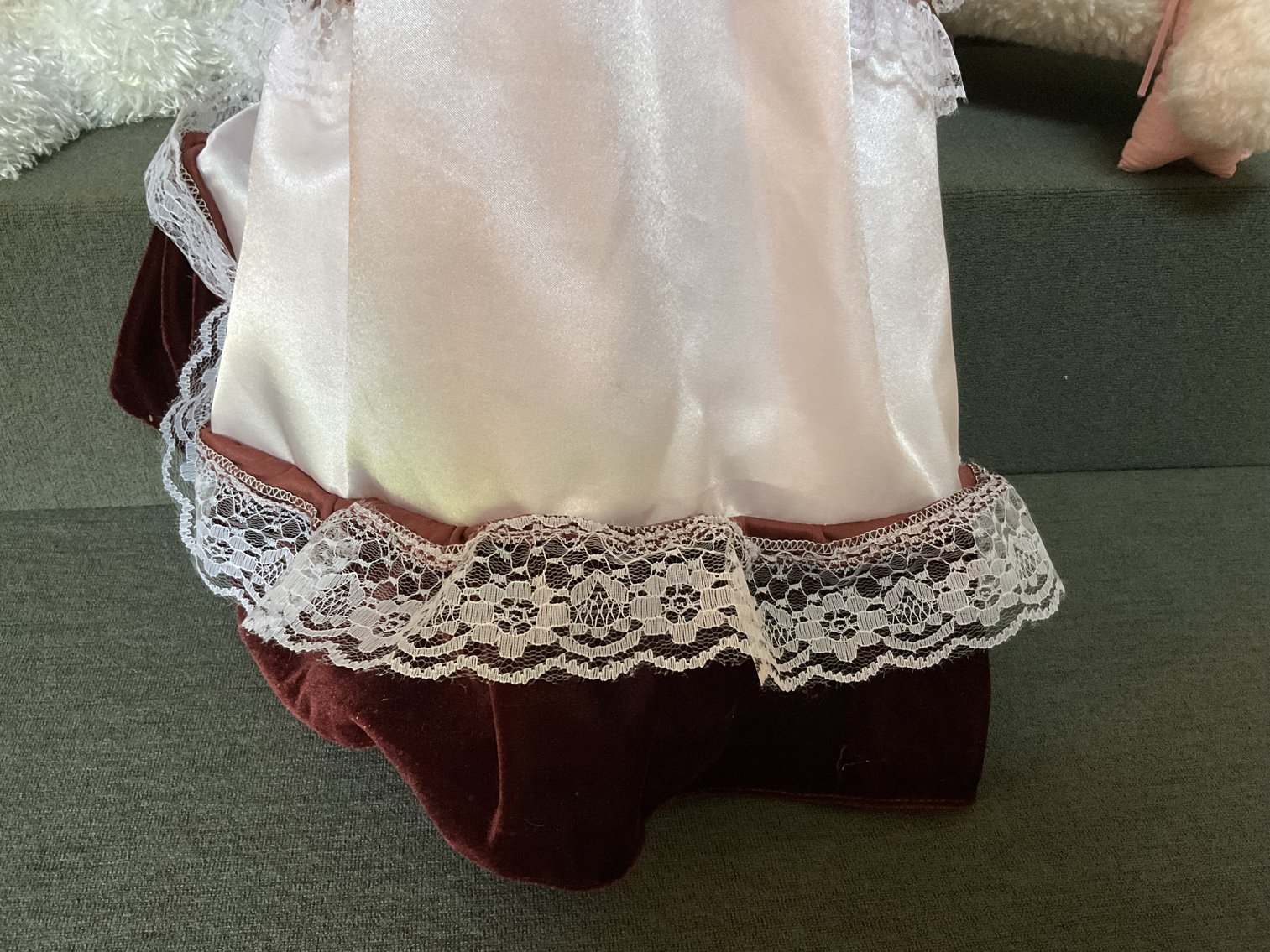 Image for Porcelain Doll and Stuffed Animals