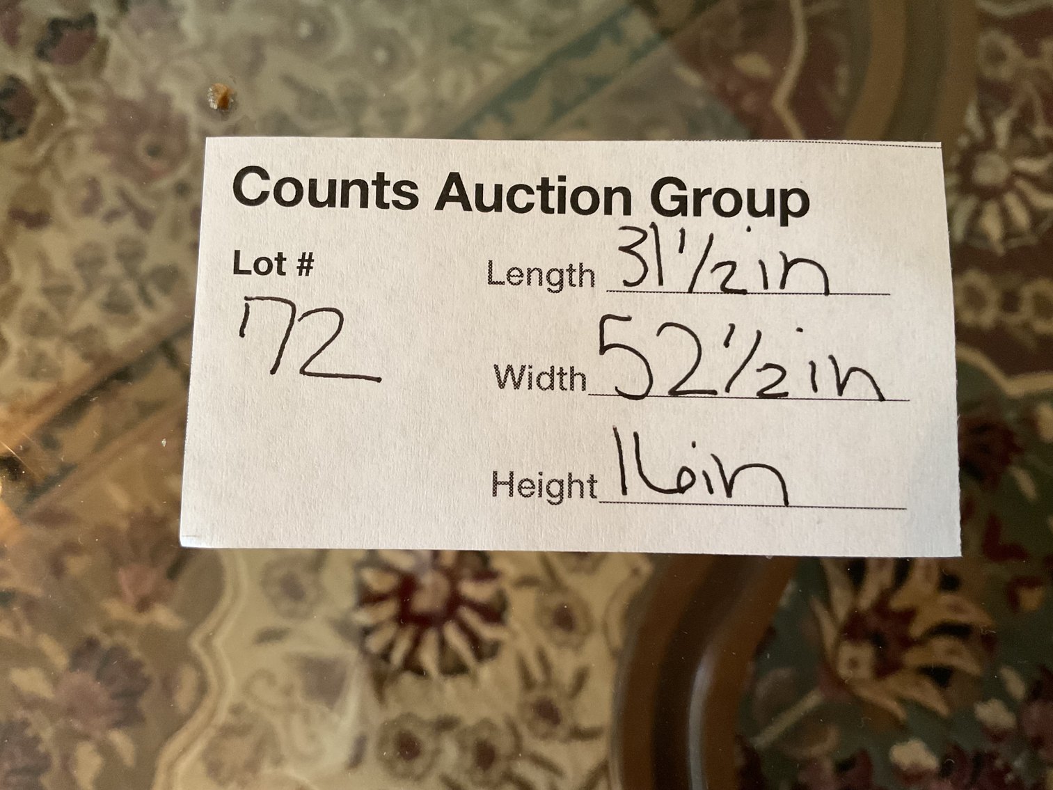 Image for Wood and Glass Coffee Table