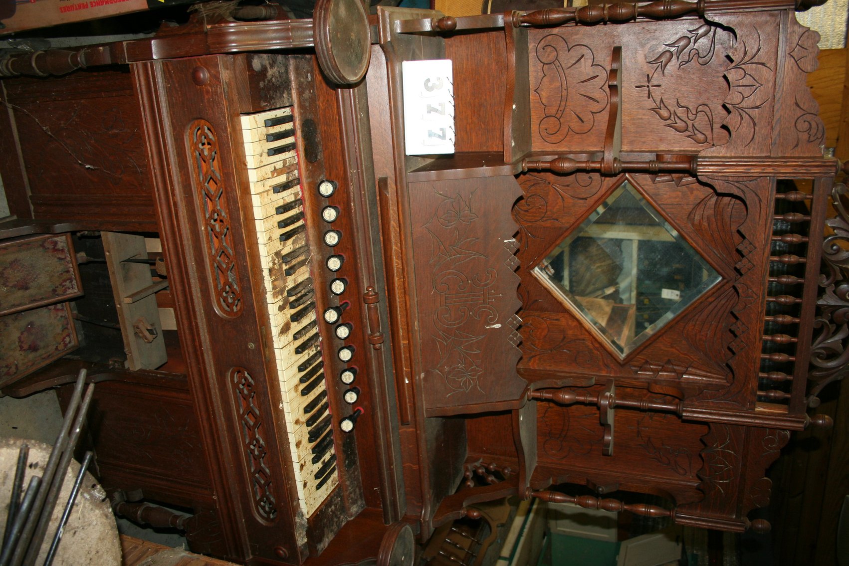Image for Antique Organ - ALL Original 1800's