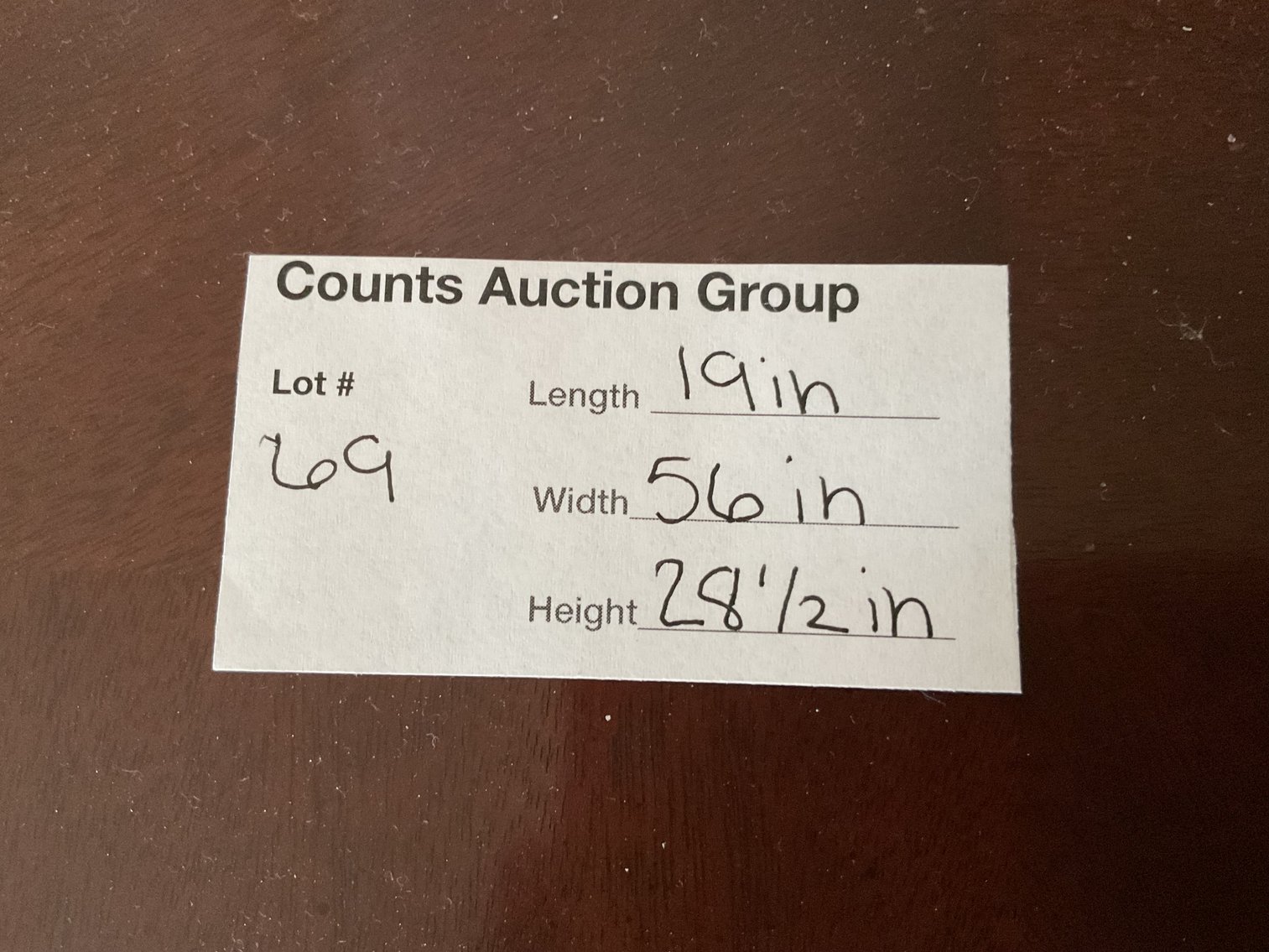 Image for Sofa Table