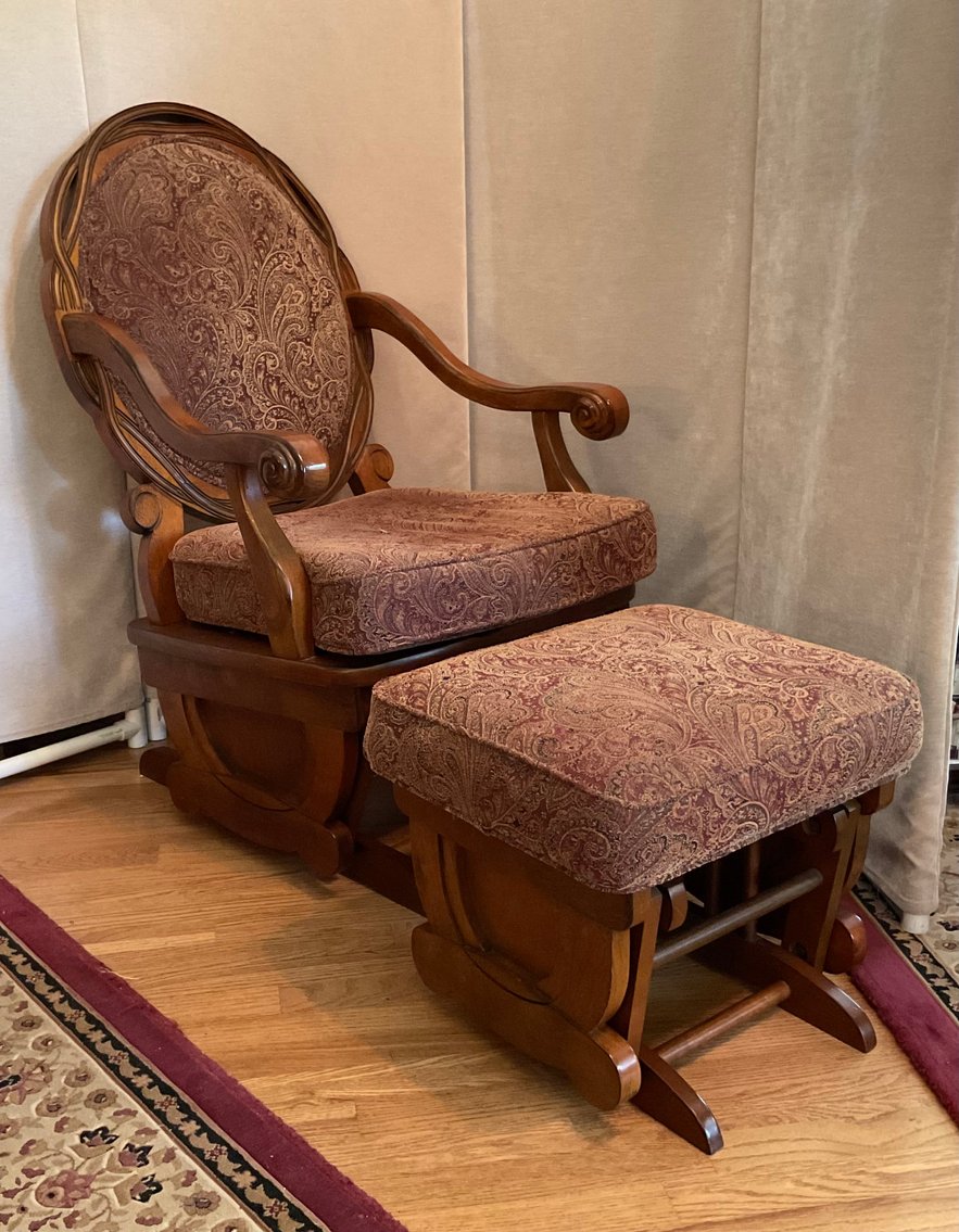 Image for Glide Rocker and Foot Stool