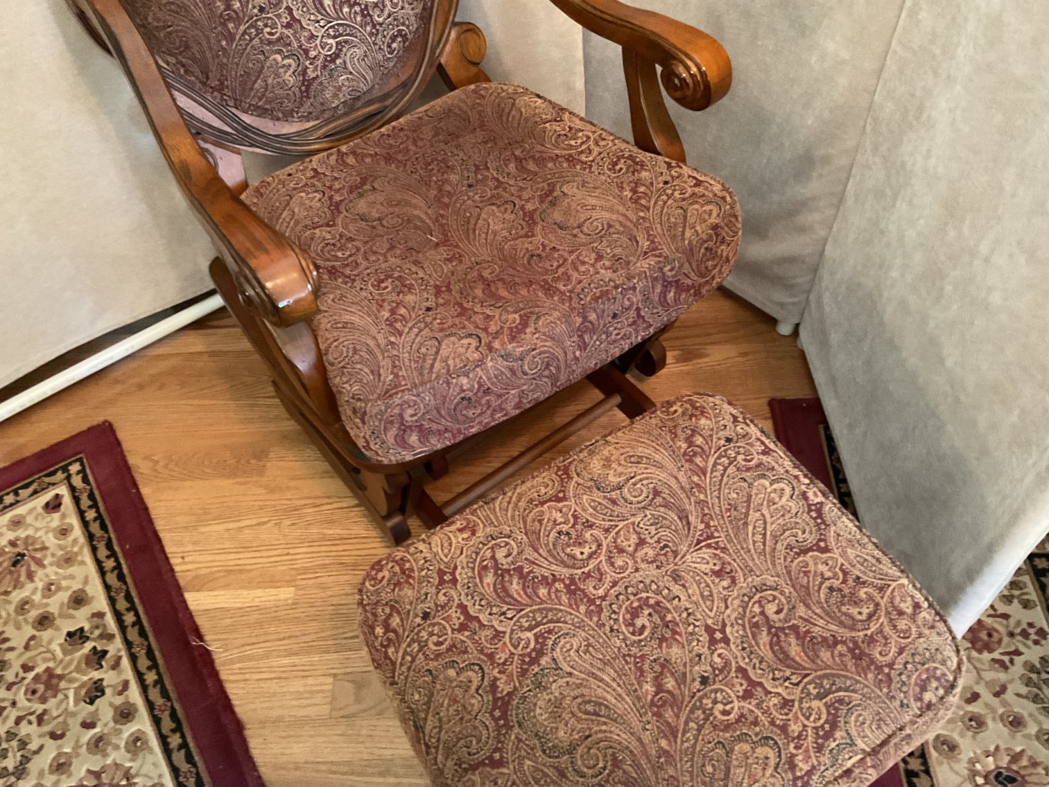 Image for Glide Rocker and Foot Stool