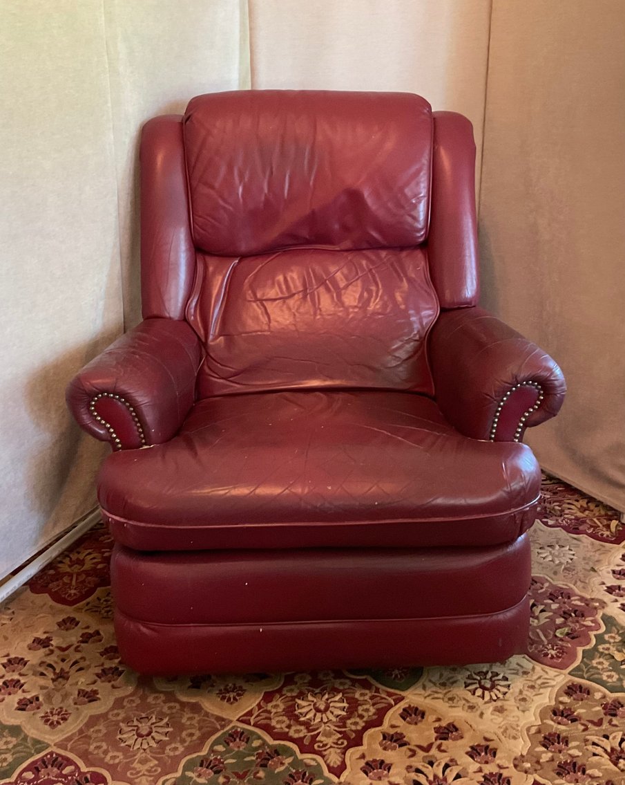 Image for Lazy Boy Leather Recliner