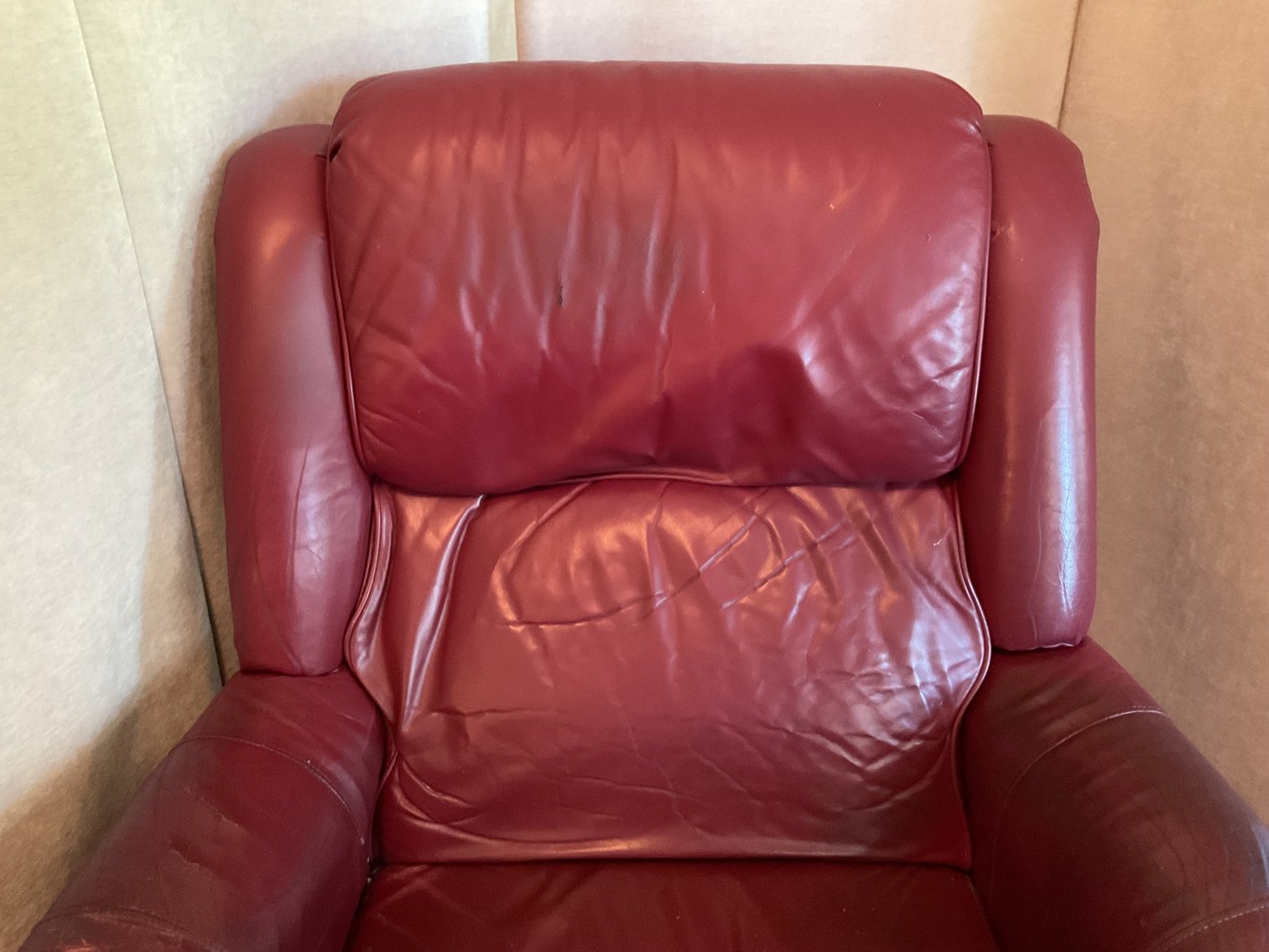 Image for Lazy Boy Leather Recliner