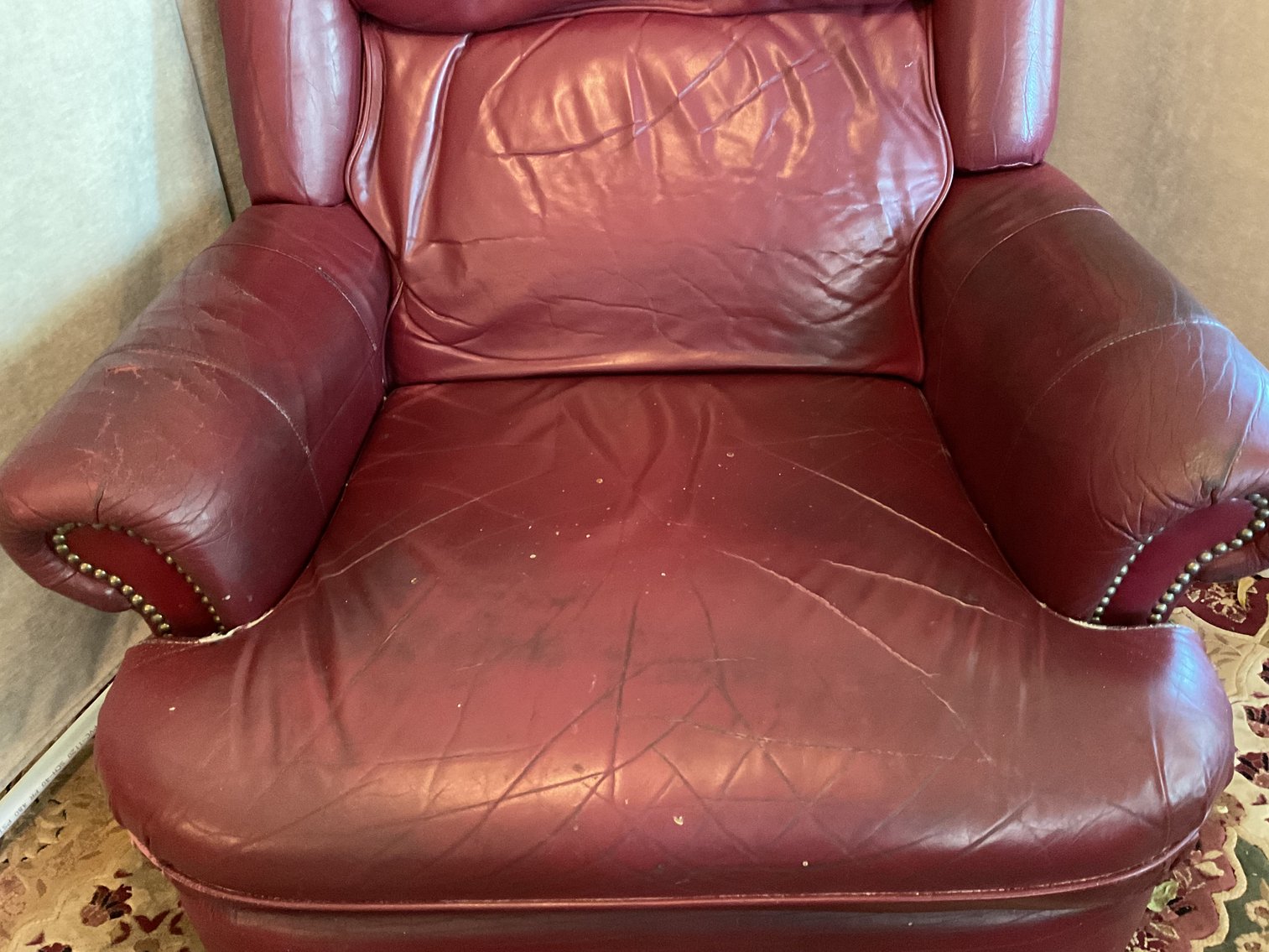 Image for Lazy Boy Leather Recliner