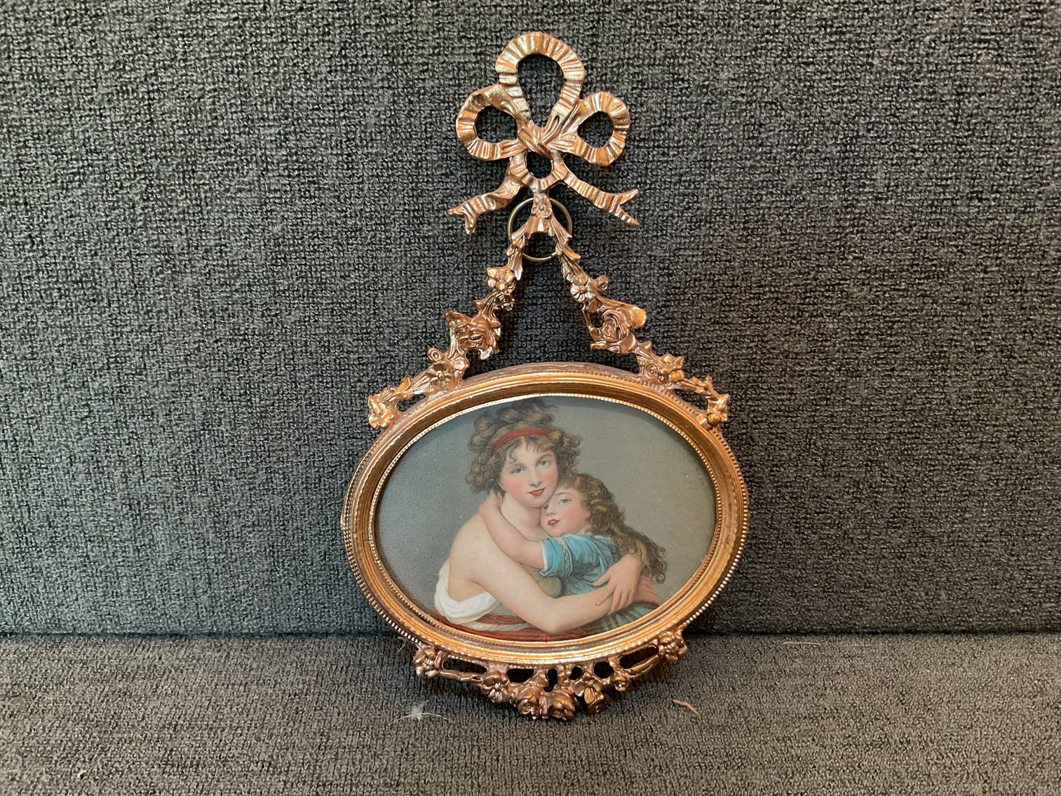 Image for Small Ornate Brass Frame