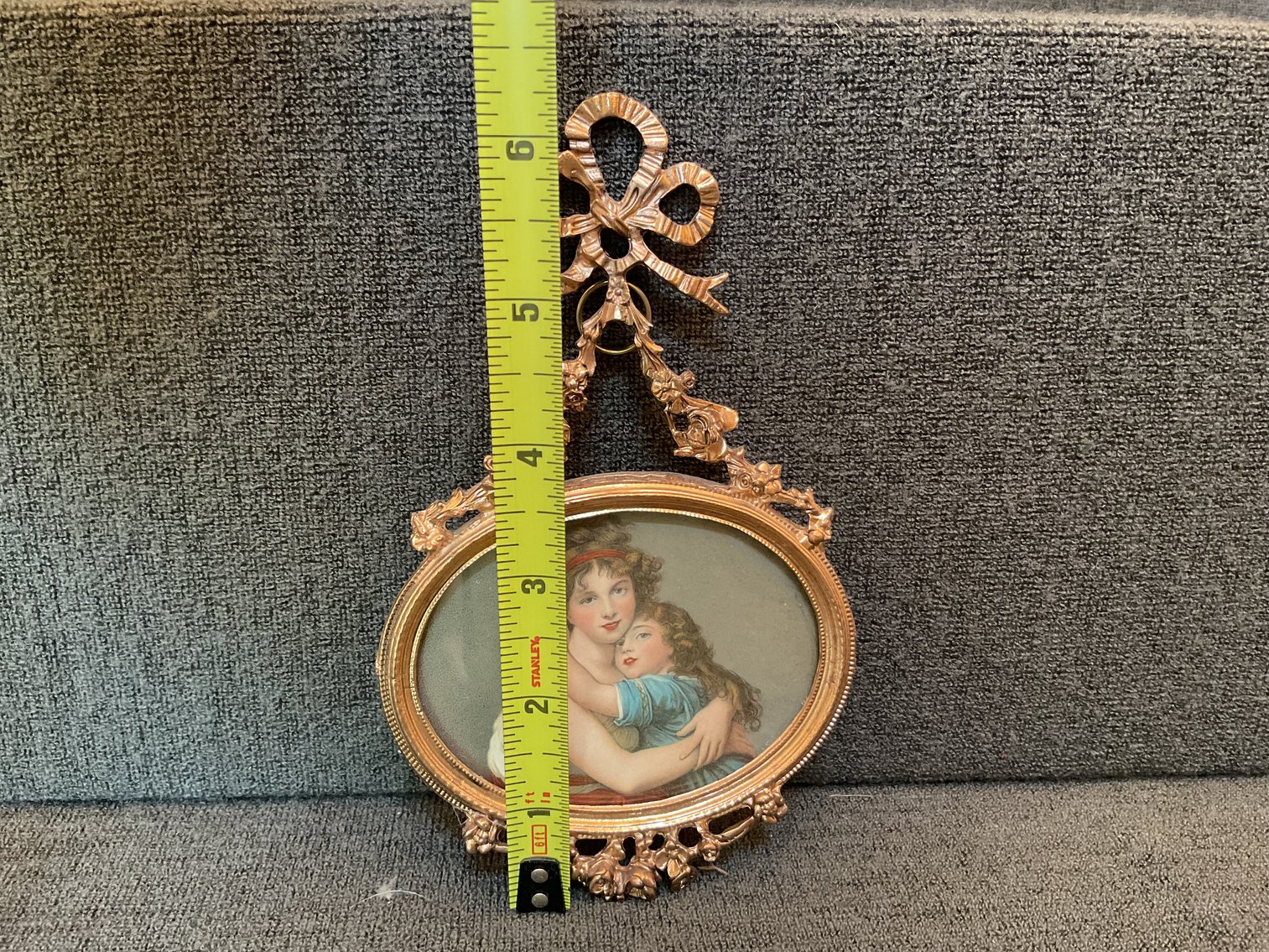 Image for Small Ornate Brass Frame