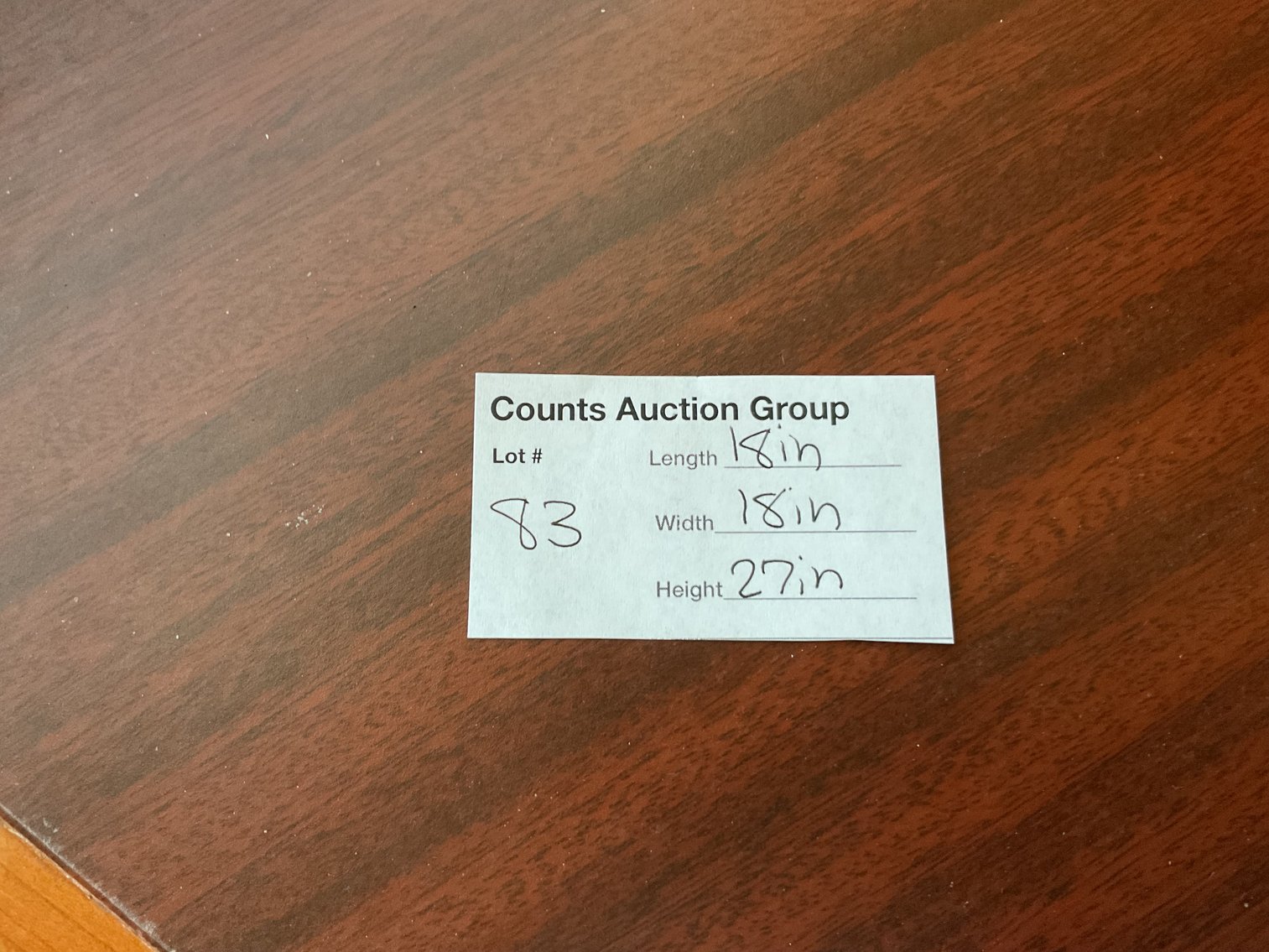 Image for Pair of Tables