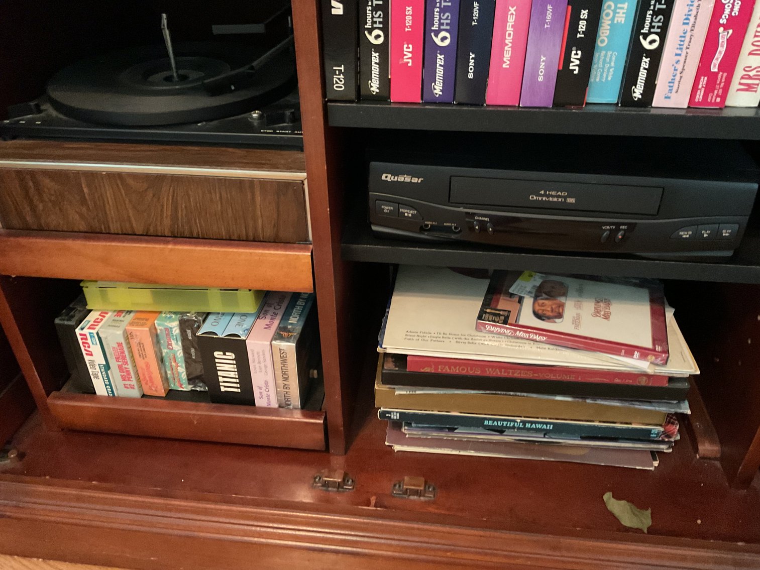 Image for Entertainment Center with Contents