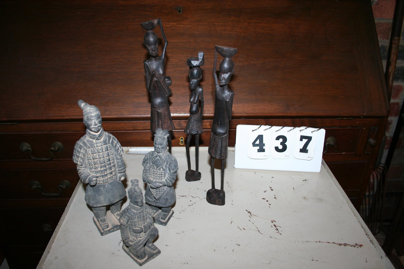 Image for Misc Asian, African Figurines