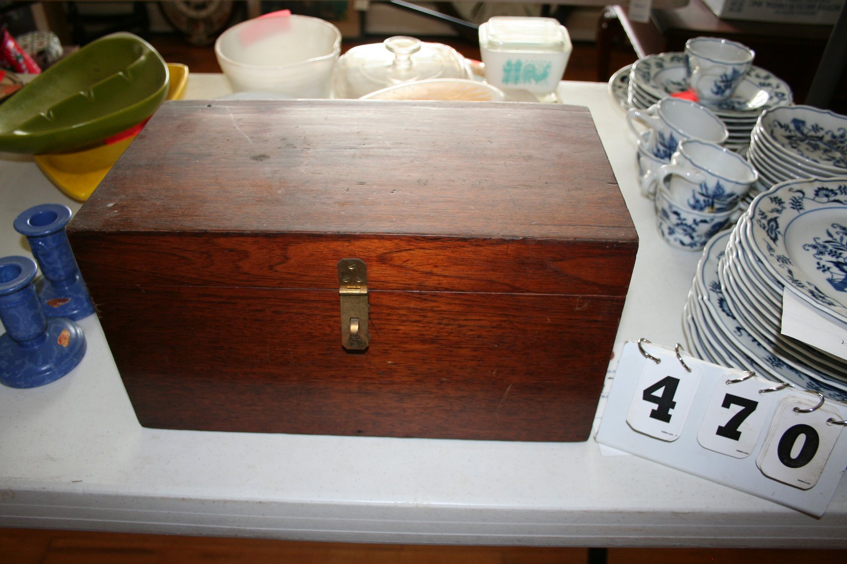 Image for Wooden Walnut Box 14 1/2