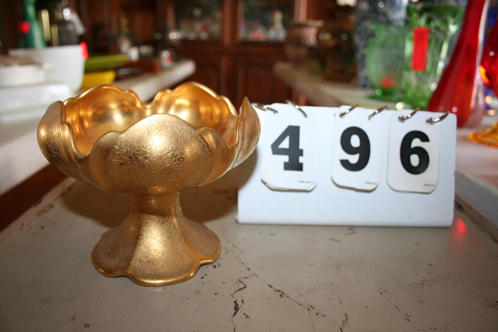 Image for Pickard Bowl Gold Overlay