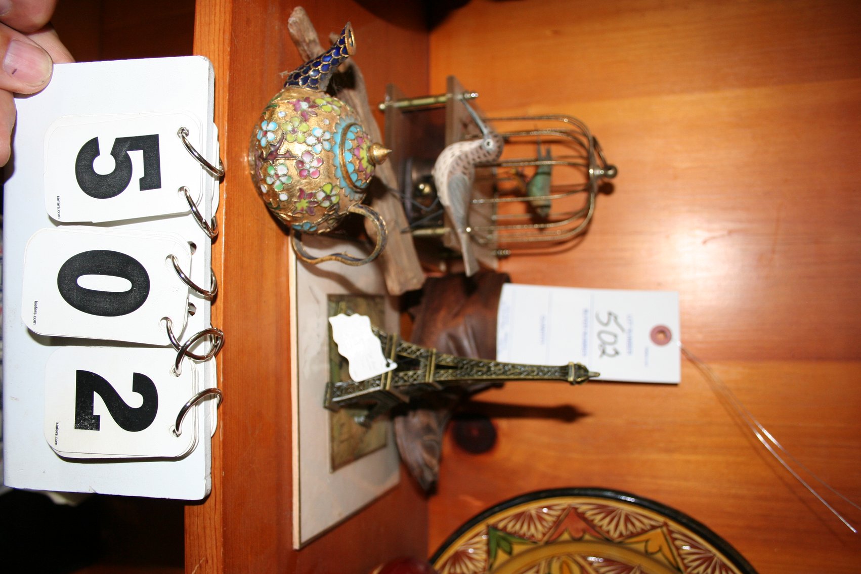 Image for Art Work, Enameled Teapot