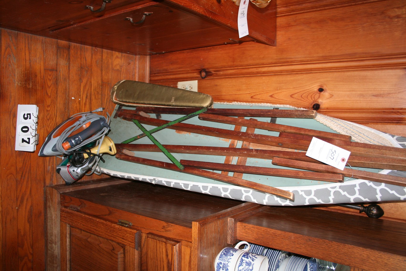 Image for Vintage Wooden Ironing Boards & Irons