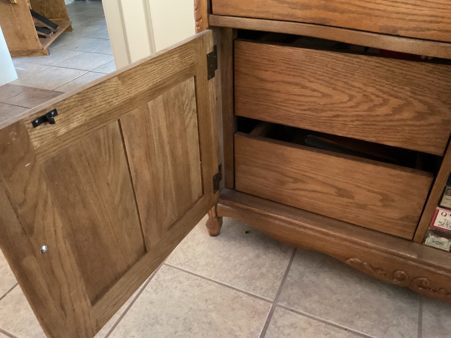 Image for Oak Cabinet