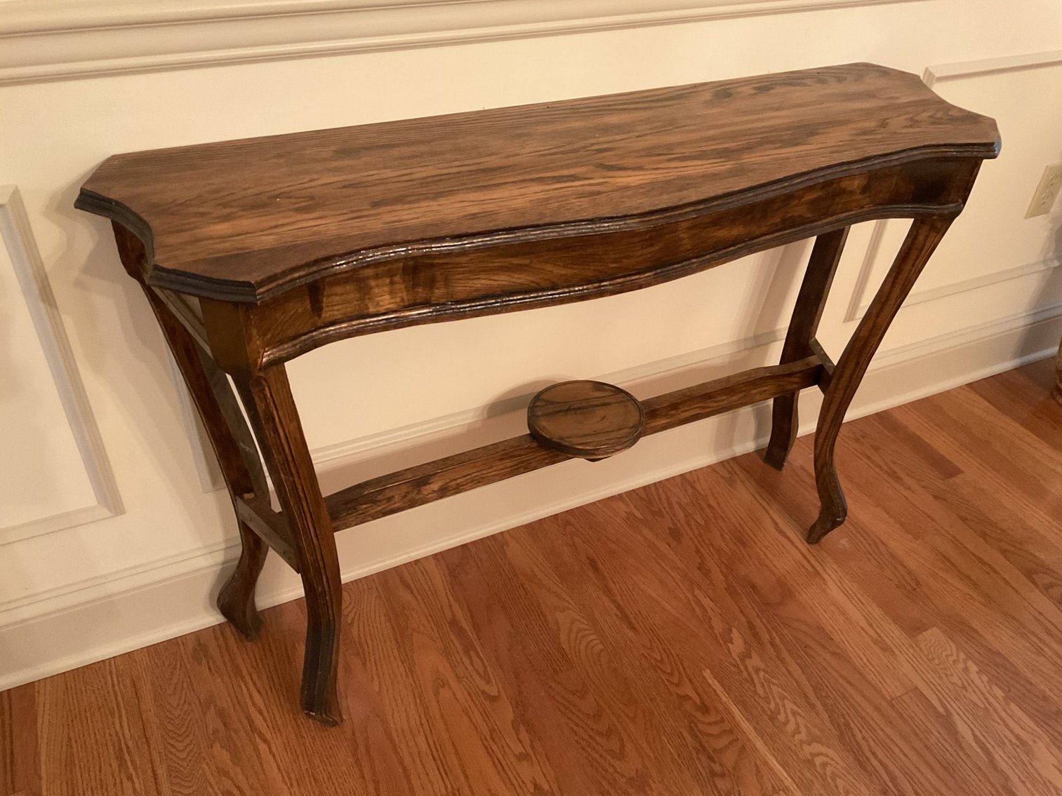 Image for Hand Made Solid Oak Table