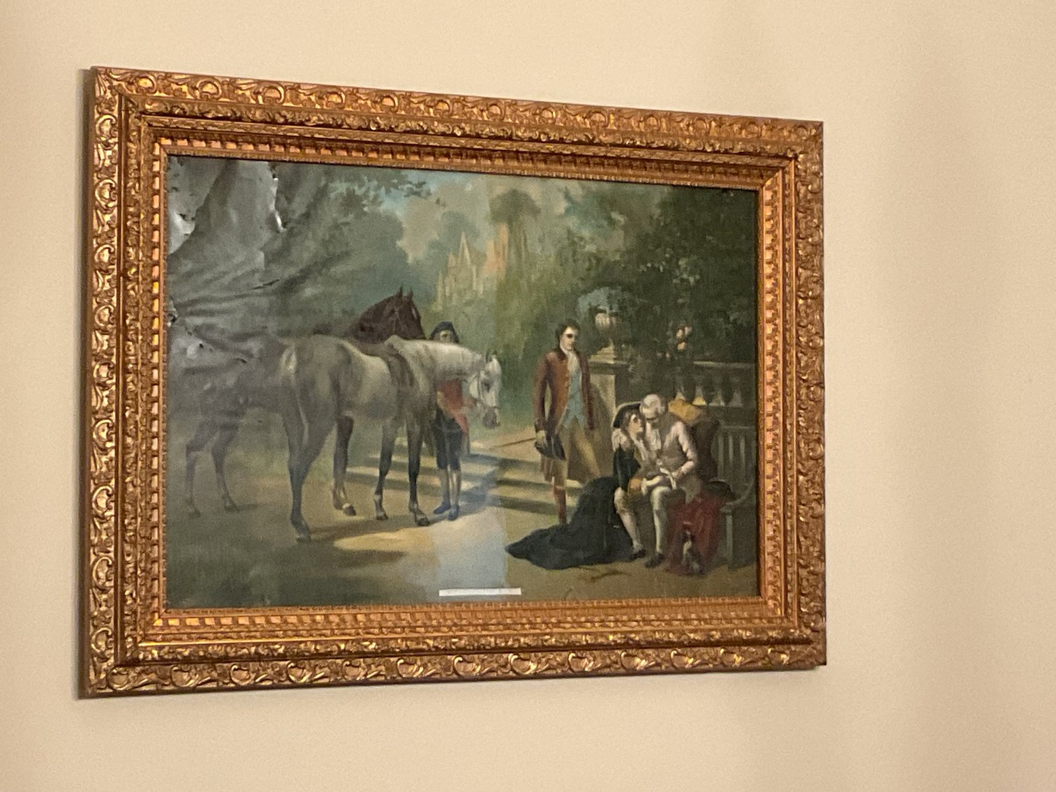 Image for Print in Antique Frame