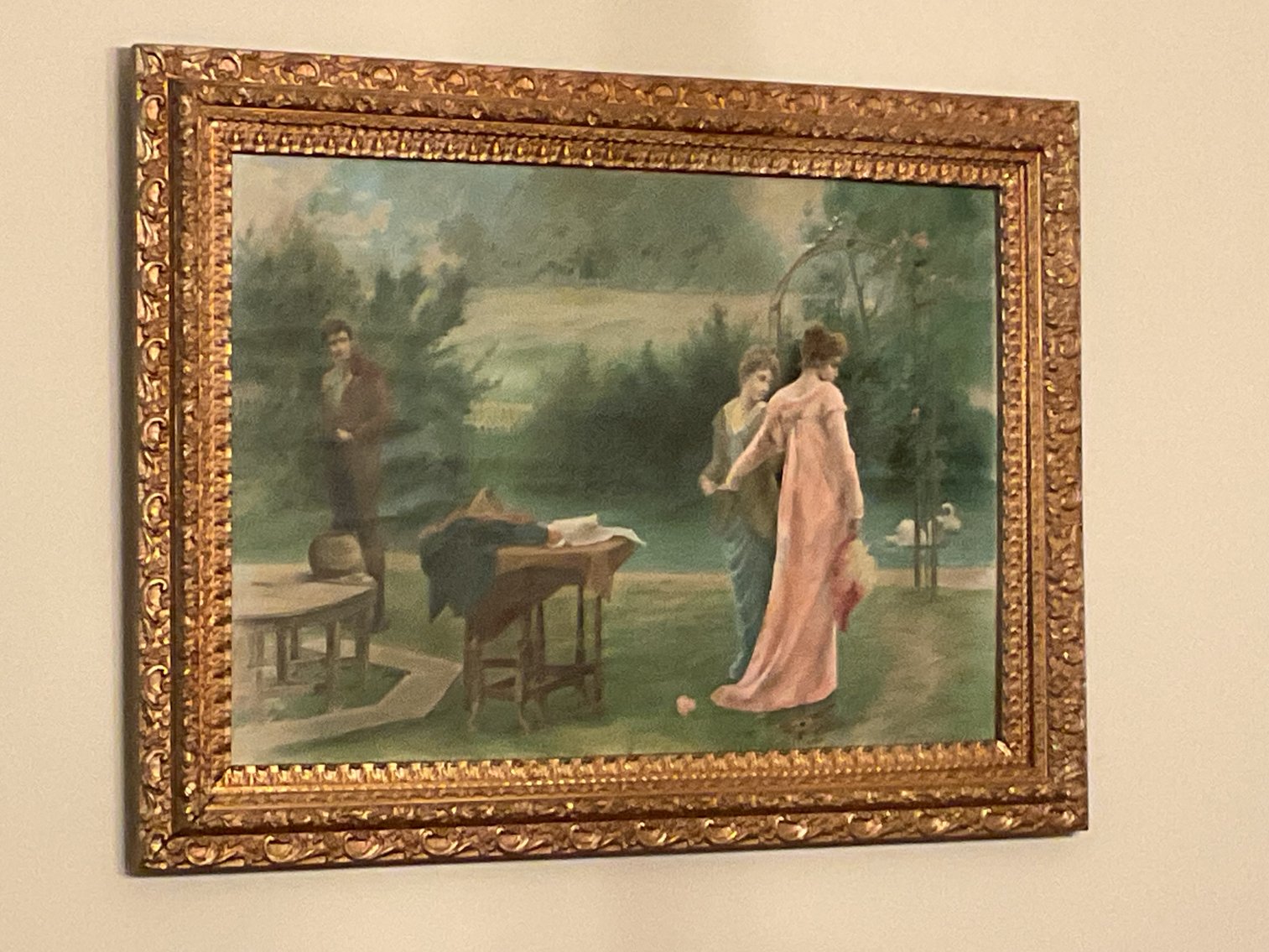 Image for Print in Antique Frame