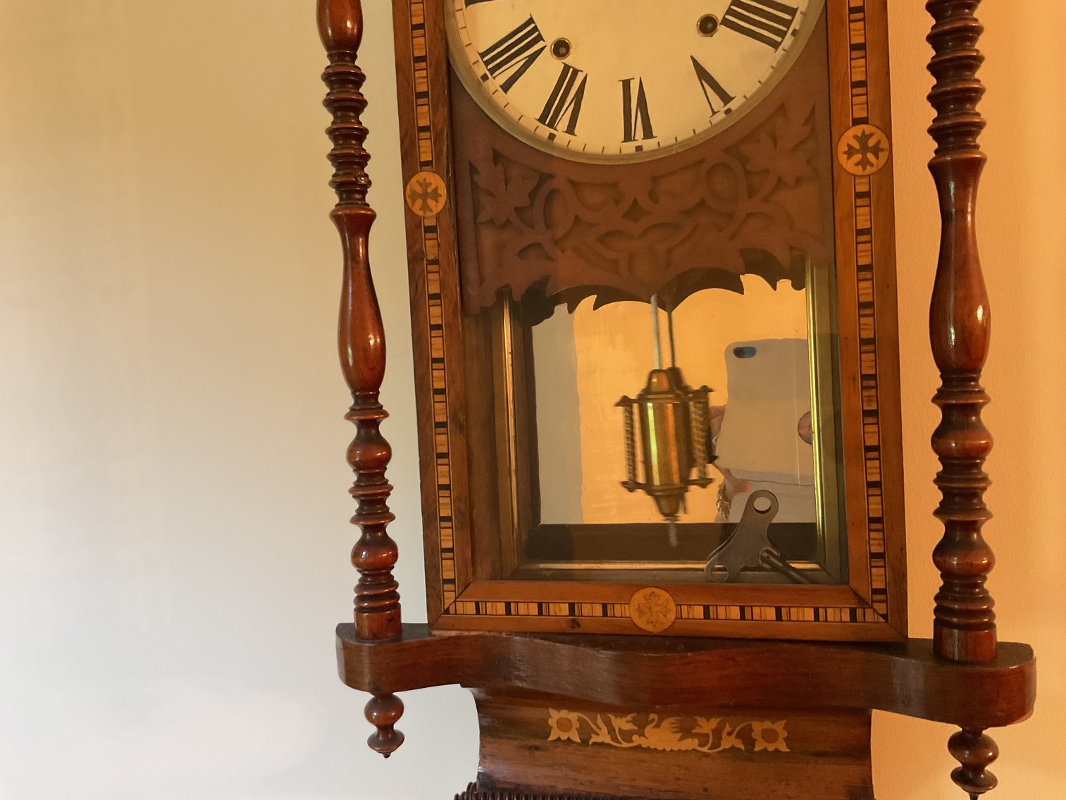 Image for Antique Caledonian Wall Clock