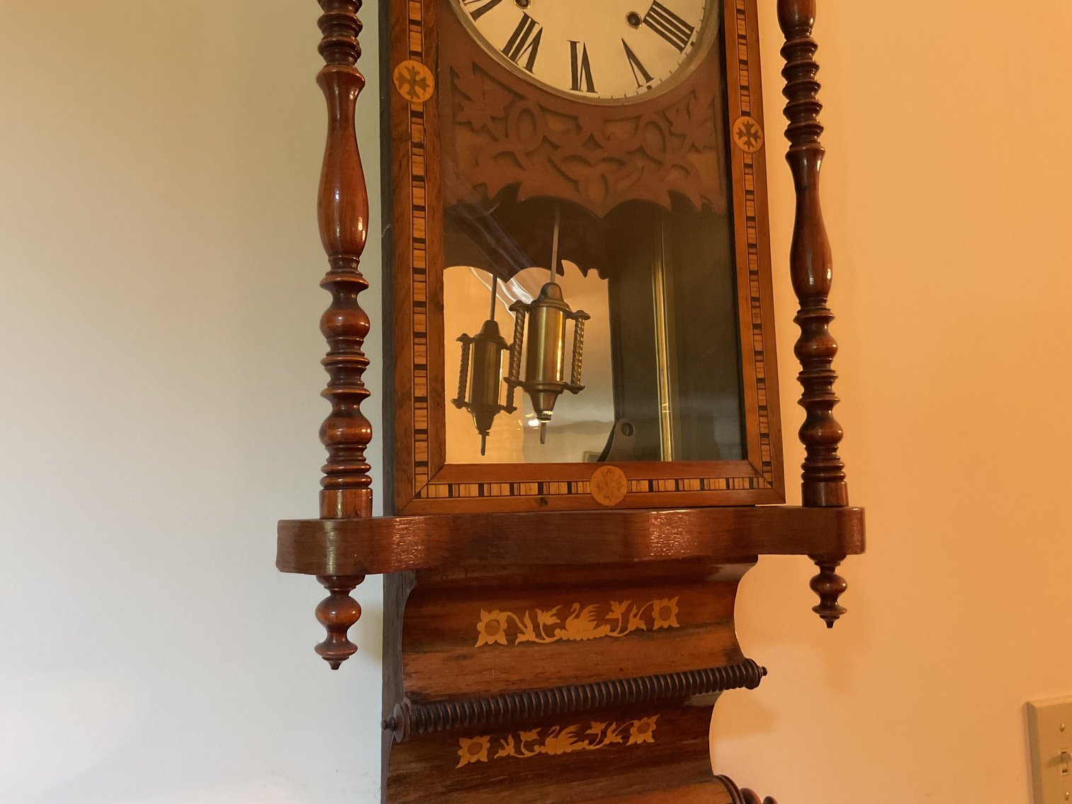 Image for Antique Caledonian Wall Clock