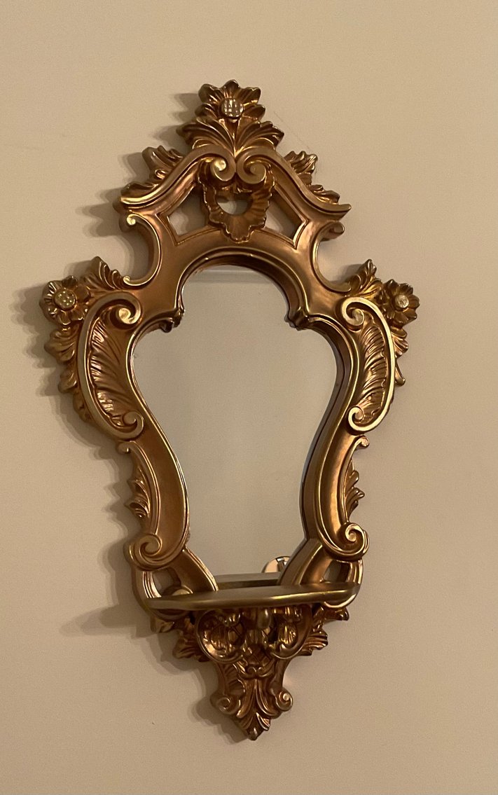 Image for Pair of Gold Tone Wall Sconce