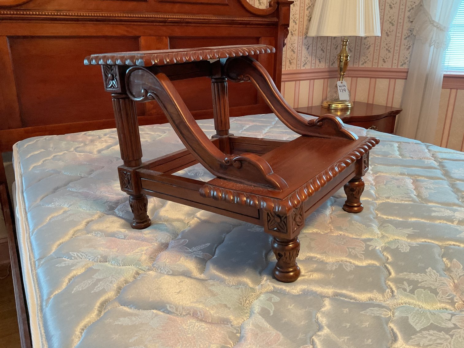 Image for Mahogany Bed Steps