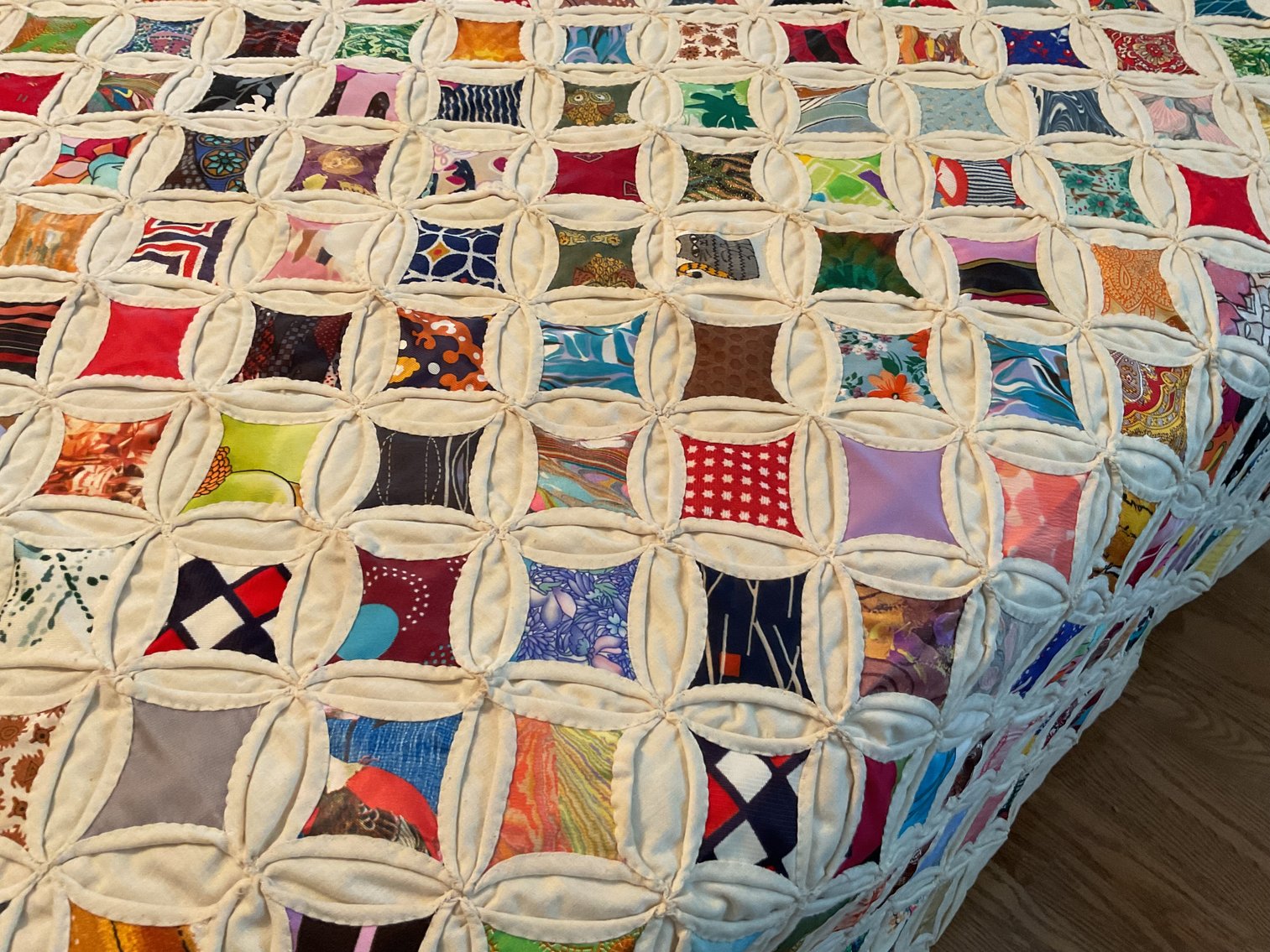 Image for Cathedral Window Quilt and Shams