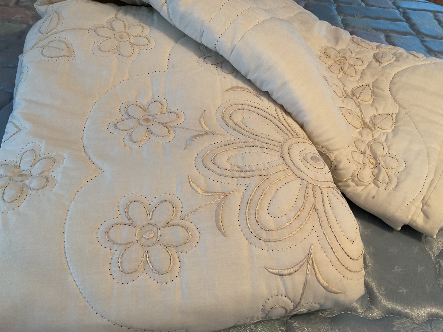 Image for Bedding for Queen Bed + Afghan & More