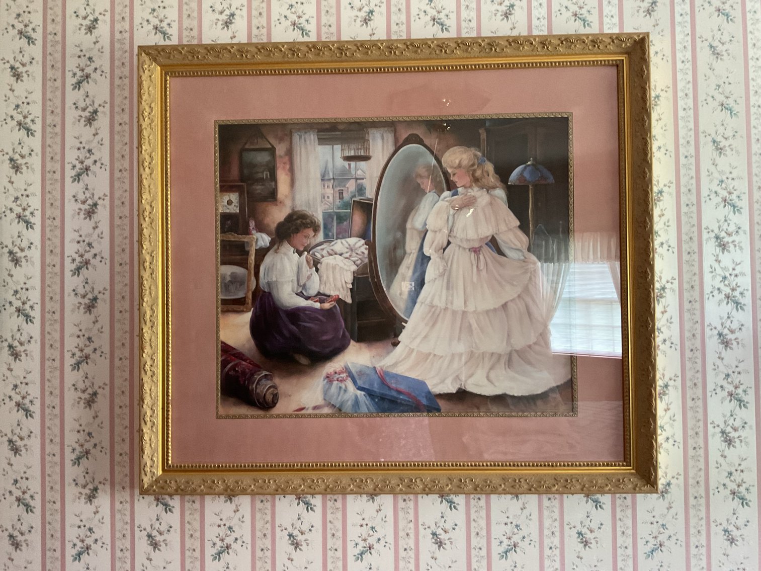 Image for Print in Gold Color Frame