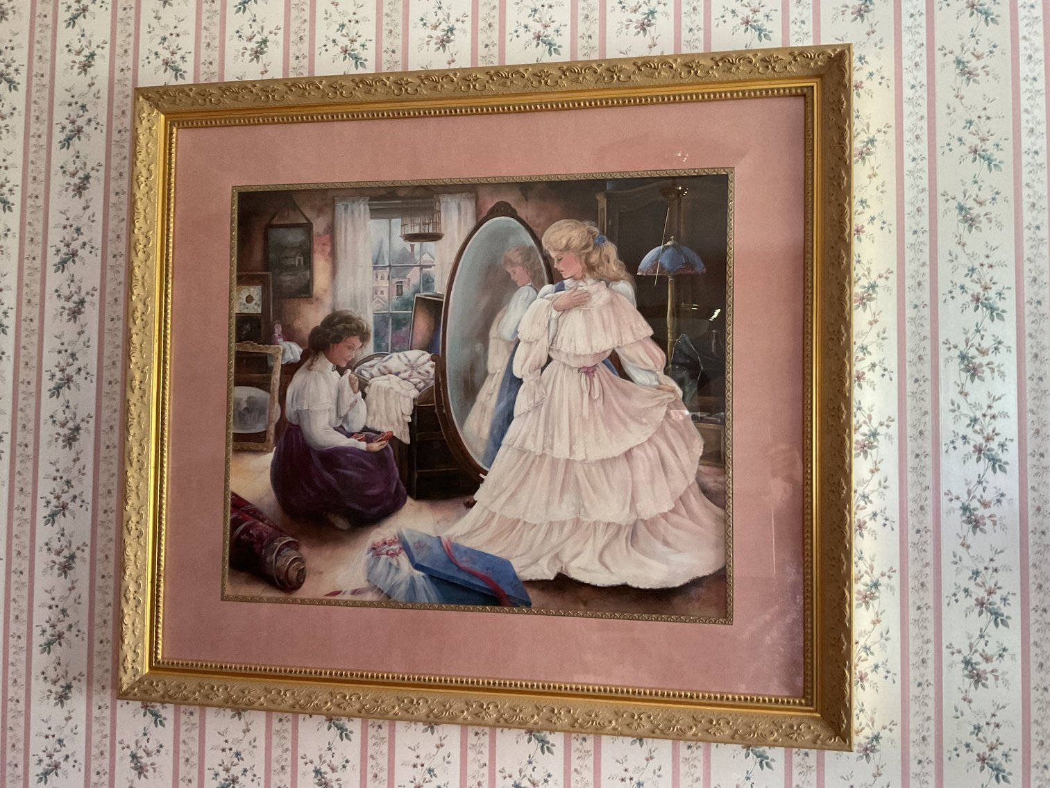 Image for Print in Gold Color Frame