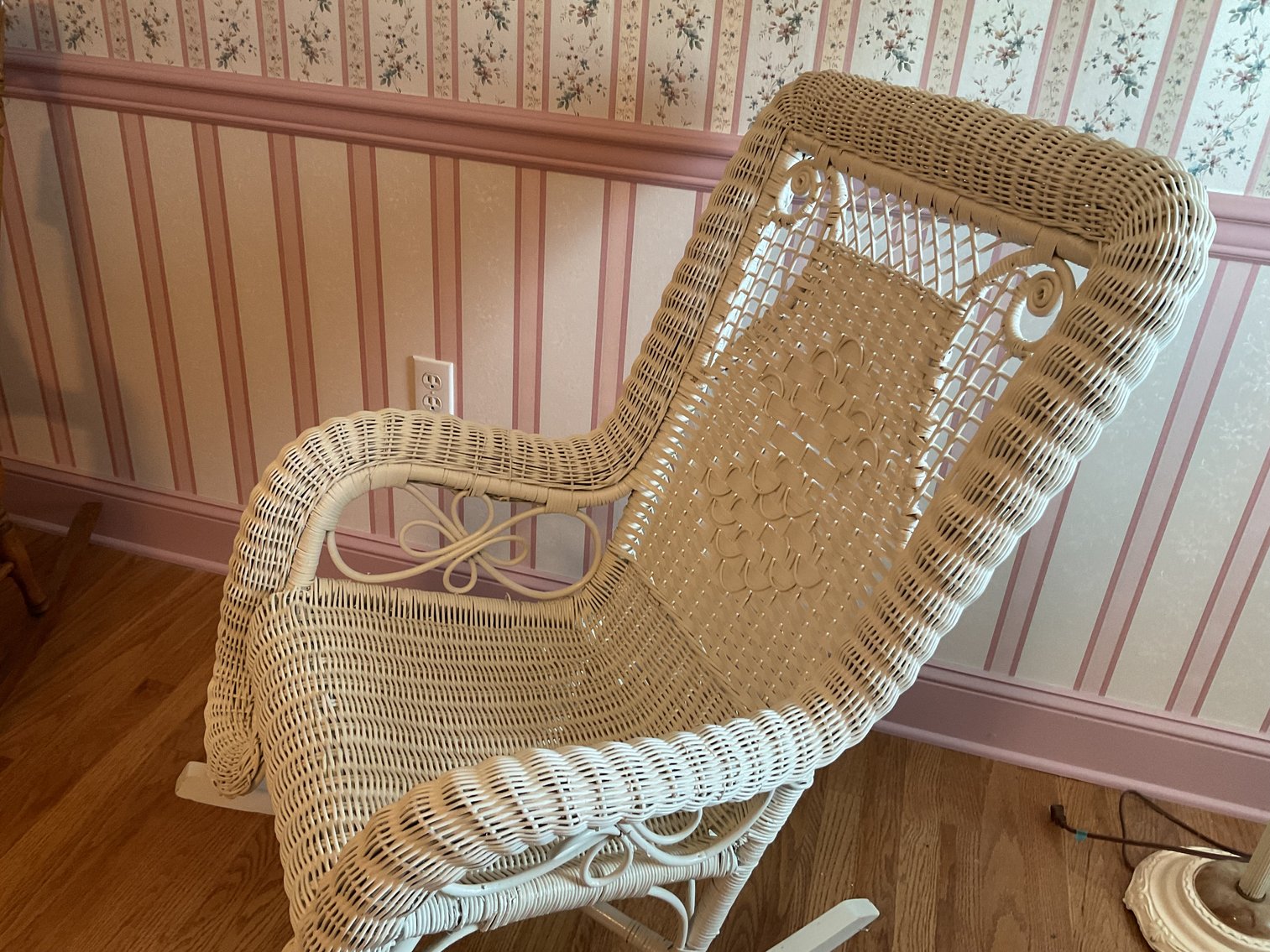 Image for Antique Wicker Rocker