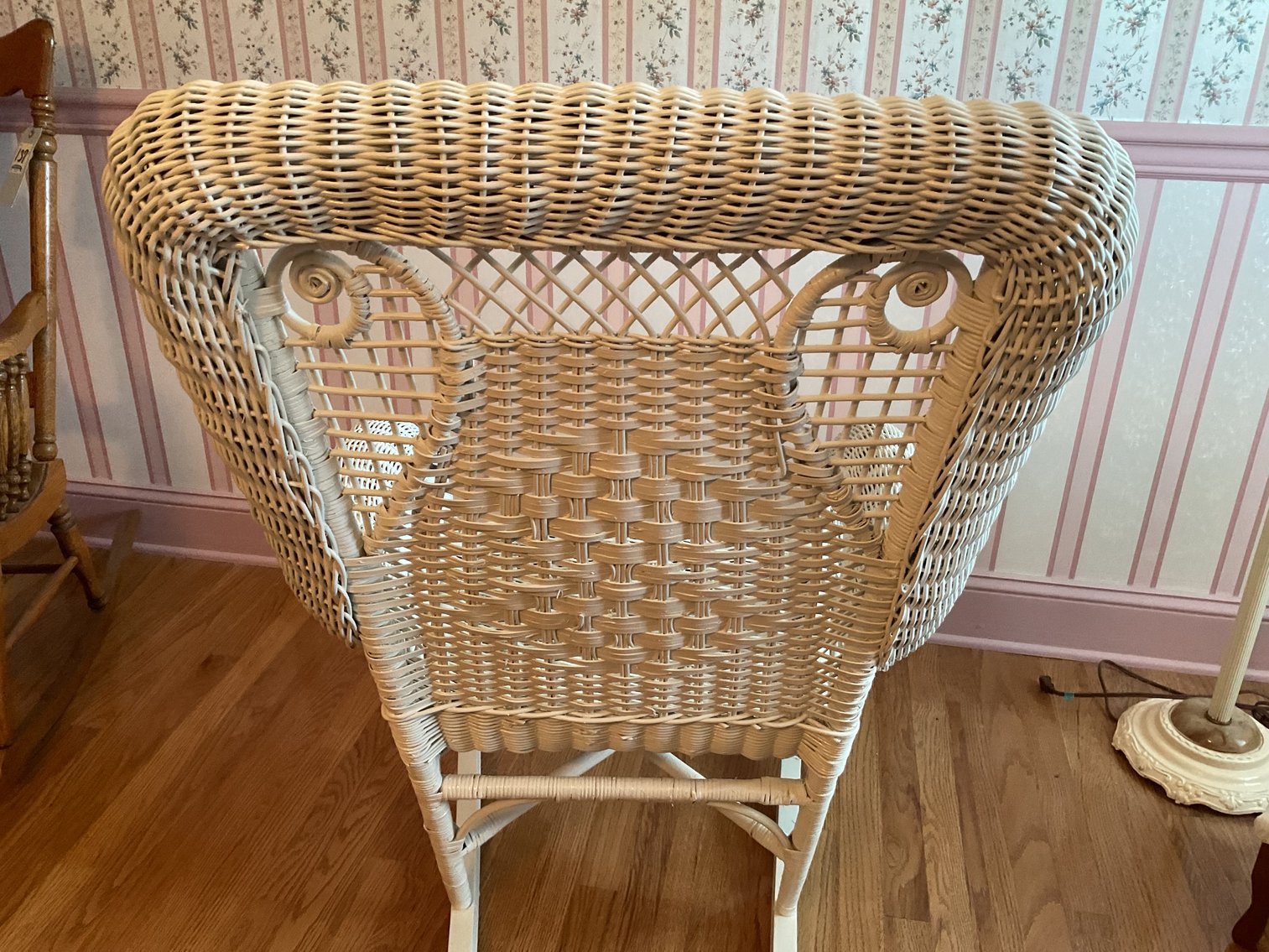 Image for Antique Wicker Rocker