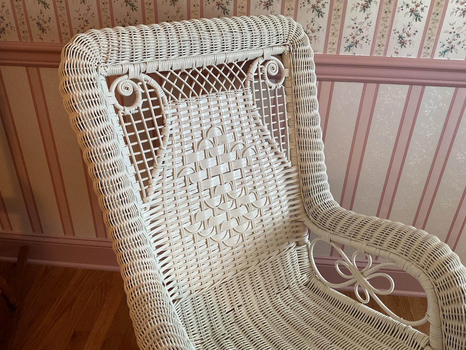 Image for Antique Wicker Rocker