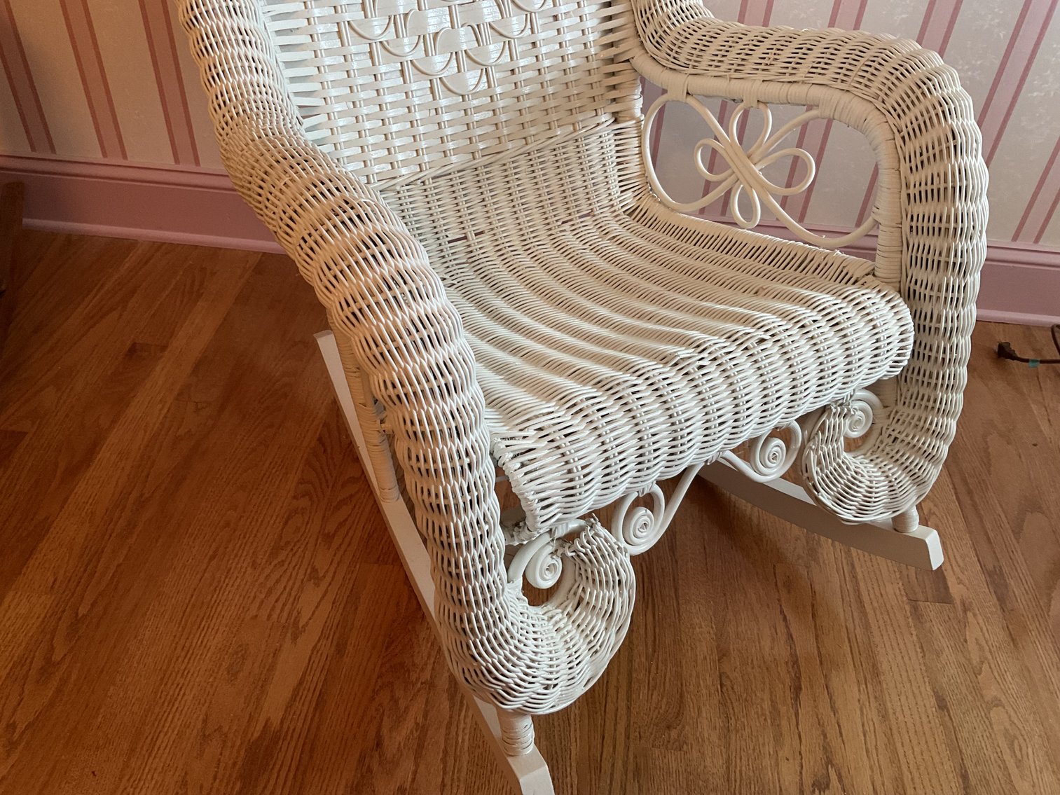 Image for Antique Wicker Rocker