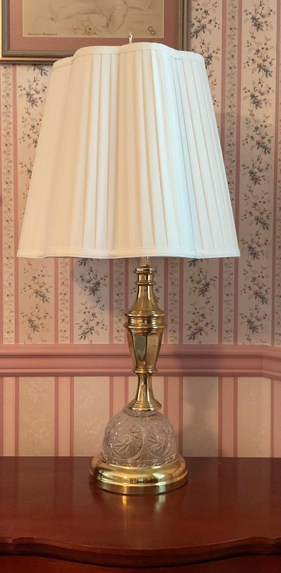Image for Brass and Crystal Lamps