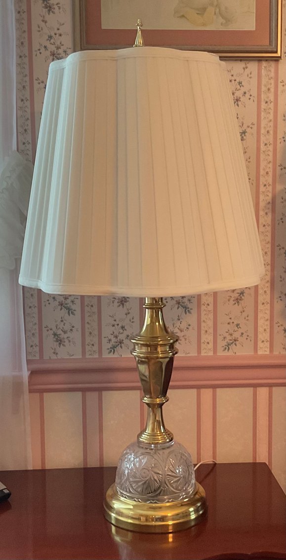 Image for Brass and Crystal Lamps