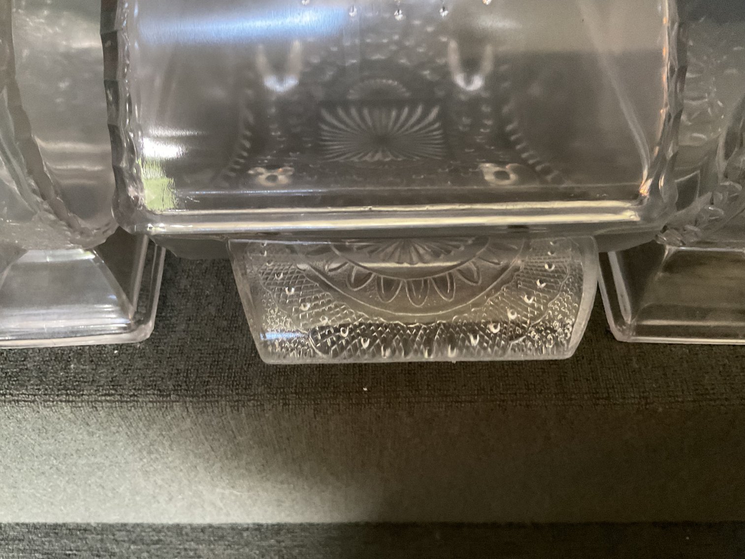 Image for EAPG Sugar, Creamer, and Cheese Box