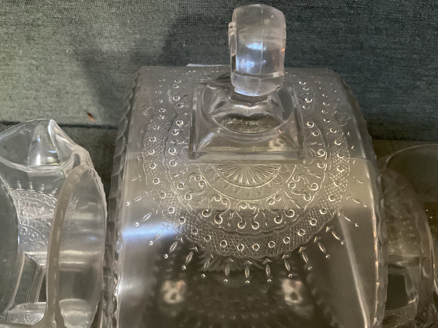 Image for EAPG Sugar, Creamer, and Cheese Box