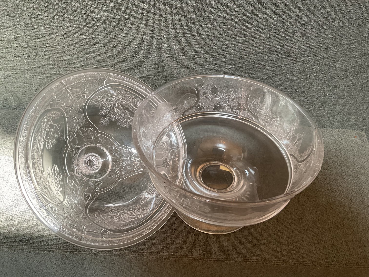 Image for Burlington Glass Co Compote