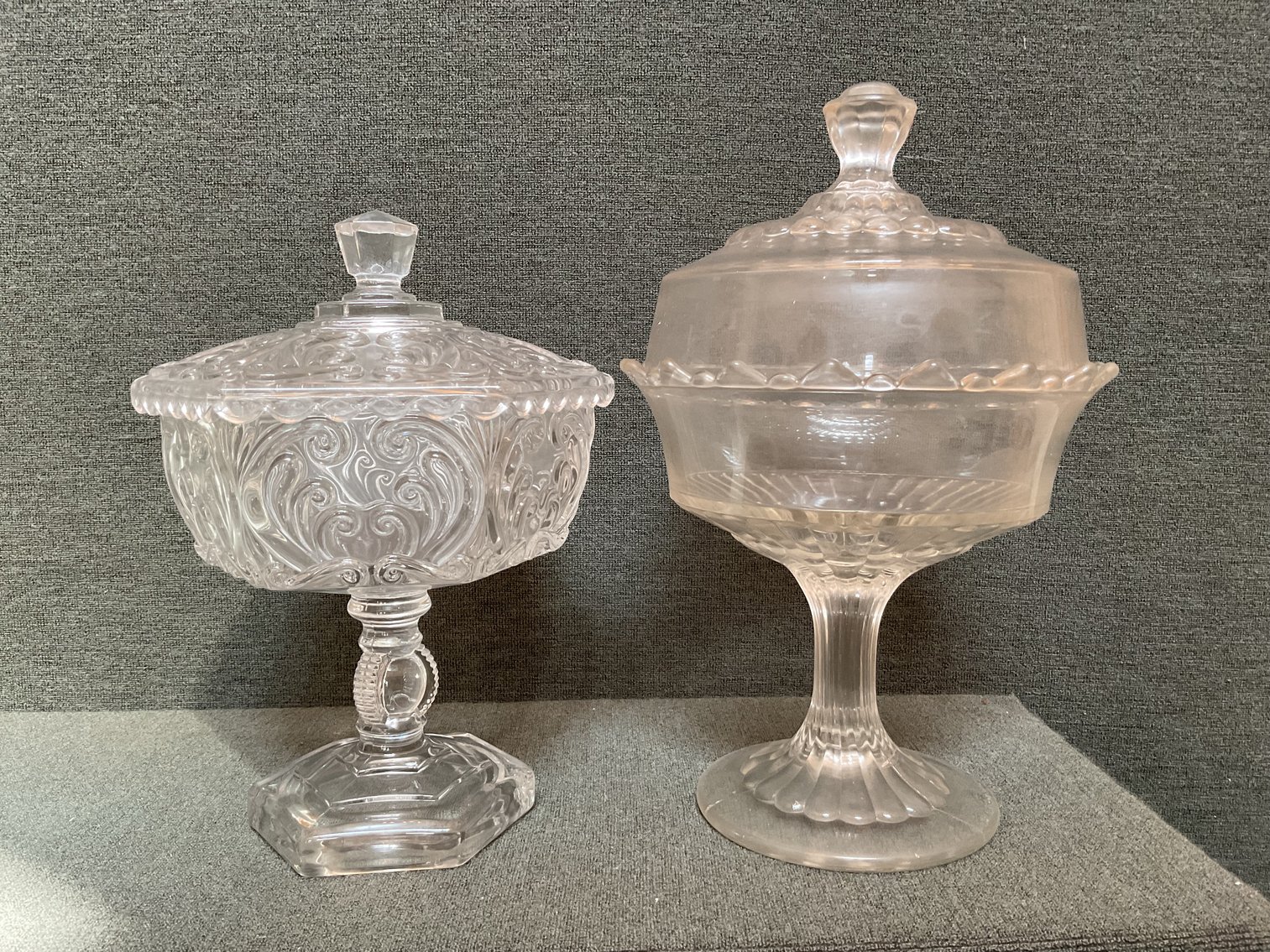 Image for Pressed Glass Compotes