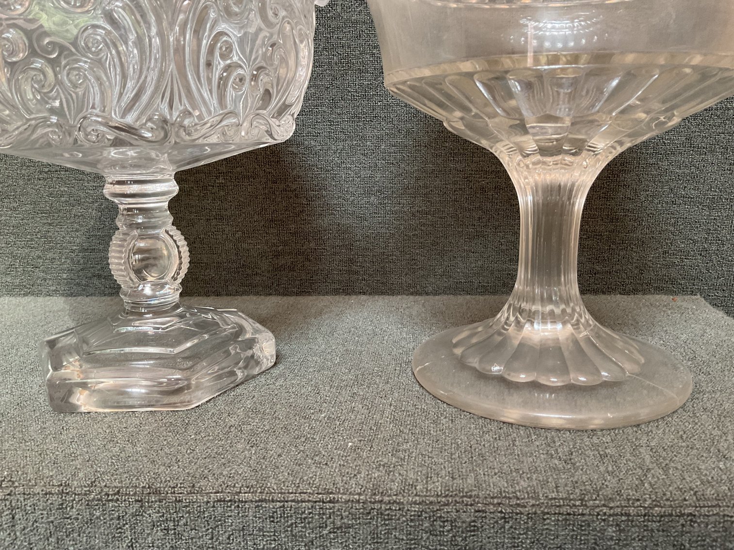 Image for Pressed Glass Compotes